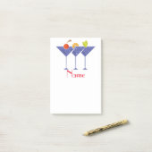 3 Martini Cocktails Thunder_Cove Post-it® Notes (Op bureau)