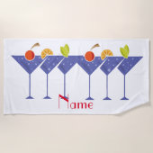 3 Martini Cocktails Thunder_Cove Strandlaken (Voorkant)