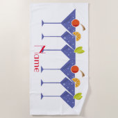 3 Martini Cocktails Thunder_Cove Strandlaken (Voorkant)