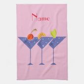 3 Martini Cocktails Thunder_Cove Theedoek (Verticaal)