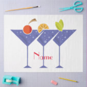 3 Martini Cocktails Thunder_Cove Tissuepapier (Craft)