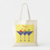 3 Martini Cocktails Thunder_Cove Tote Bag (Achterkant)