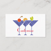 3 Martini Cocktails Thunder_Cove Visitekaartje (Achterkant)