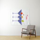 3 Martini Cocktails Thunder_Cove Wandkleed (In Situ (horizontaal))