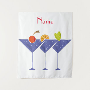 3 Martini Cocktails Thunder_Cove Wandkleed