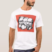 3 marxists t-shirt (Voorkant)