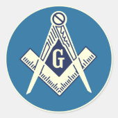 3"Masonic Sticker (Voorkant)