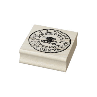 3 maten rubber stempel post Postzegel