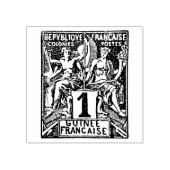 3 maten rubber stempel Postzegel, Postmerk (Afrduk)