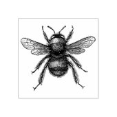 3 maten rubberen stempel met afbeelding Bumblebee (Afrduk)