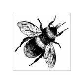 3 maten rubberen stempel met afbeelding Bumblebee (Afrduk)
