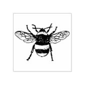 3 maten rubberen stempel met afbeelding Bumblebee (Afrduk)