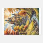 3 Medieval fantasy horror castles - Inpakpapier Vel (Voorkant 2)