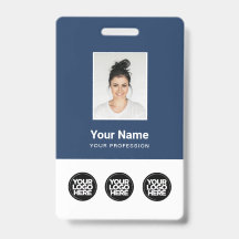 3 Meerdere Logo's Personeelsfoto, Streepjescode, N