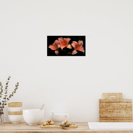 3 meisjes poster (Keuken)