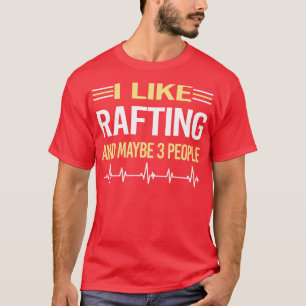 3 Mensen bij Rafting T-shirt