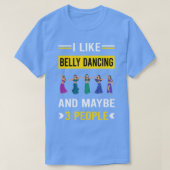 3 Mensen buikdansen Bellydance Bellydanci T-shirt (Design voorkant)