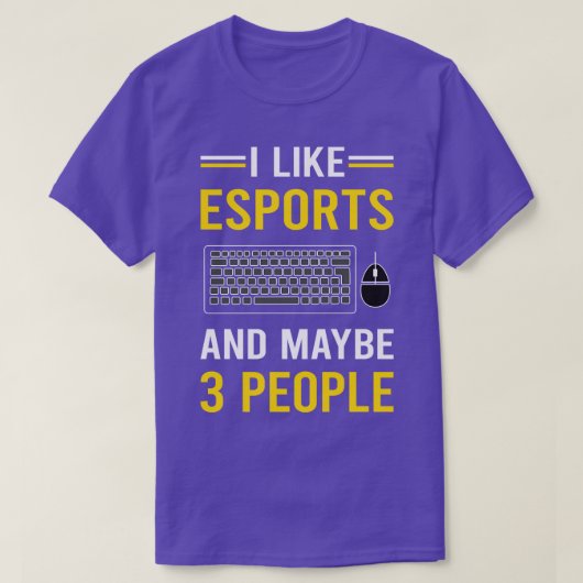 3 Mensen Esport Esports T-shirt (Design voorkant)