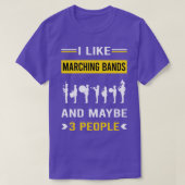 3 Mensen Marching Band T-shirt (Design voorkant)