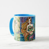3 Mermaid Mok by Molly Harrison (Voorkant links)