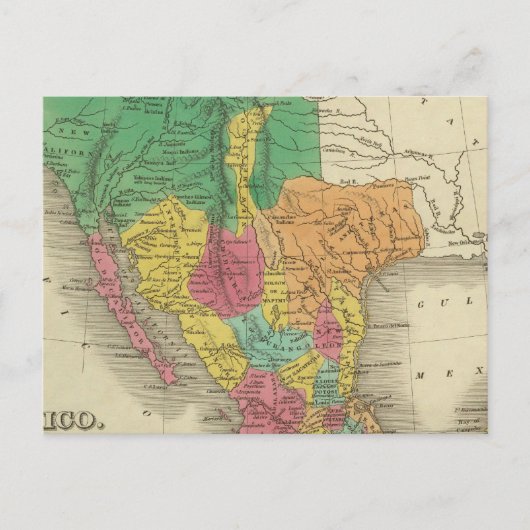 3 Mexico Briefkaart (Voorkant)