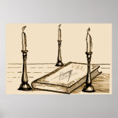 3 minder licht poster (Voorkant)