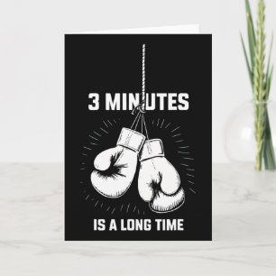 3 Minuten Is Een Lange Tijd Boksen Grappig Kickbok Kaart