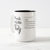 3 Minuut Omelet in een Mok Recipe-LRG MOK (Voorkant links)