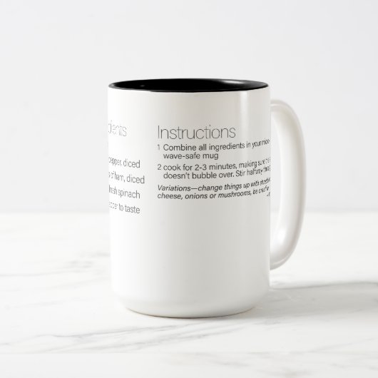 3 Minuut Omelet in een Mok Recipe-LRG MOK (Voorkant rechts)