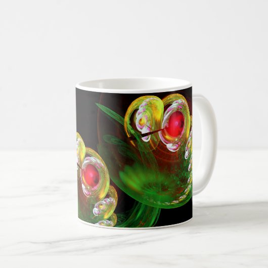 3 mok van gebbryse koffie (Voorkant rechts)