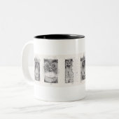 3 Monkeys 2x Monkey Jaar 2016 Mok (Voorkant links)