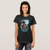 3 Moon Armadillo Anteater Animal T-shirt (Voorkant volledig)