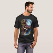3 Moon Moose Deer Elk Animal Graphic T-shirt (Voorkant volledig)