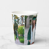 3 Multi Photo Afstuderen of Event Party Papieren Bekers (Rechts)