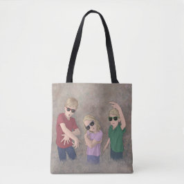 3 Munchkins Canvas tas