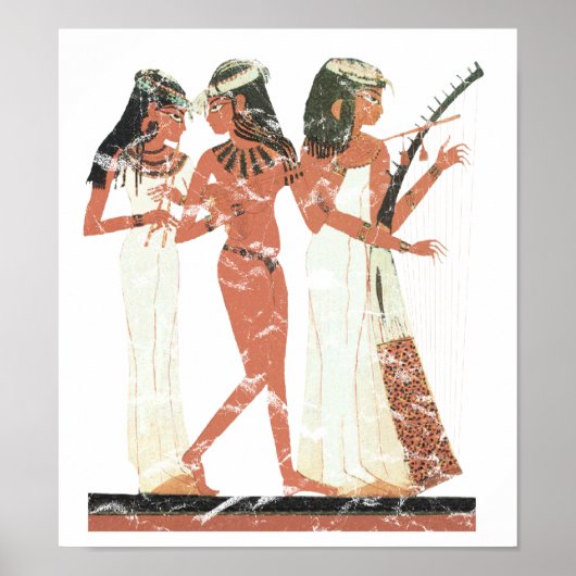 3 muzikanten poster (Voorkant)