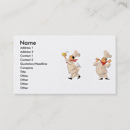 3, Naam, Adres 1, Adres 2, Contact 1, Conta.. Visitekaartje (Voorkant)