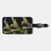 3 Nagas bij nacht Bagagelabel (Achterkant horizontaal)