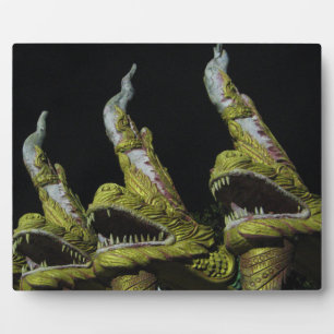 3 Nagas bij nacht Fotoplaat