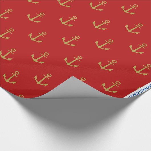 #3 Nautische Haven inpakpapier "Grote Maat" (Hoek)