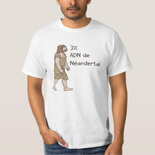 3% Neanderthaler Frans T-shirt