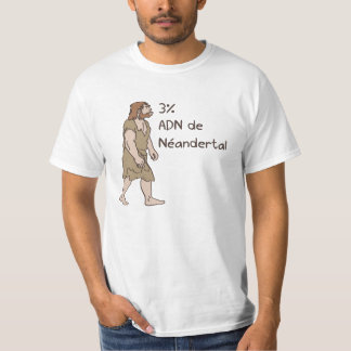 3% Neanderthaler Frans T-shirt