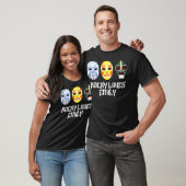 3 Ninjas Rocky houdt van Emily Masks T-shirt (Unisex)