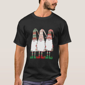 3 Noordse Gnomen Winter Kerstmis Zweedse Tomte Nis T-shirt
