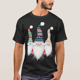 3 Noordse Gnomes Zweeds Nisse Tomte KerstPaja T-shirt