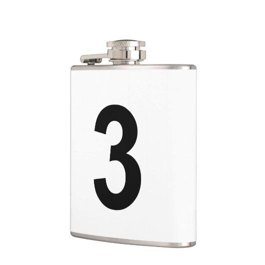 3 - nummer drie heupfles (Links)