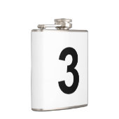 3 - nummer drie heupfles (Rechts)