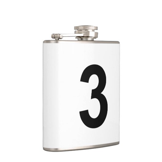 3 - nummer drie heupfles (Rechts)
