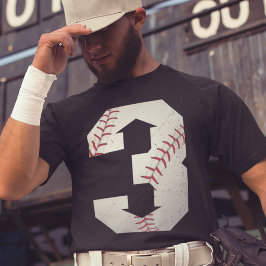 3 Omhoog 3 Omlaag Baseball Inning Drie Omhoog Omla T-shirt