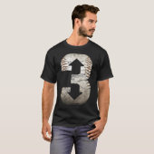 3 Omhoog 3 Omlaag Drie Omhoog Drie Omlaag T-shirt (Voorkant volledig)